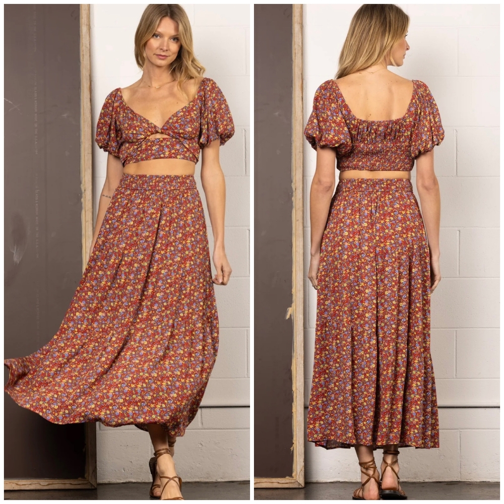SHOP NEIGHBOR By In The Begging Chic 2-Piece Maxi Skirt Set - Picture 5 of 7